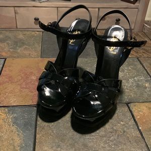 Saint Laurent Heels, With Box And Dust Bag. Patent Leather